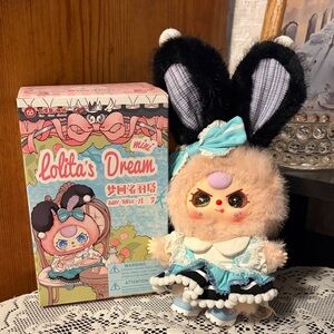 Lolita's Dream Plush Toy with Black and Blue Outfit